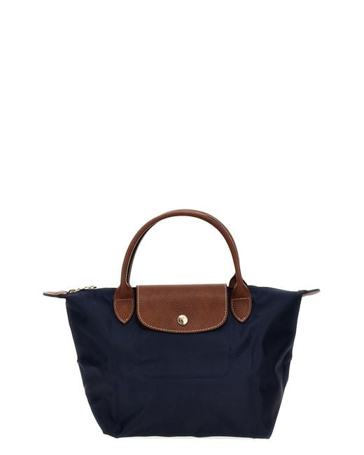 Longchamp Blue 'le Pliage Original S' Handbag