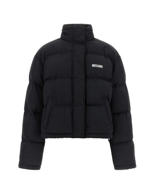 Moschino Black 'smiley' Bomber Jacket