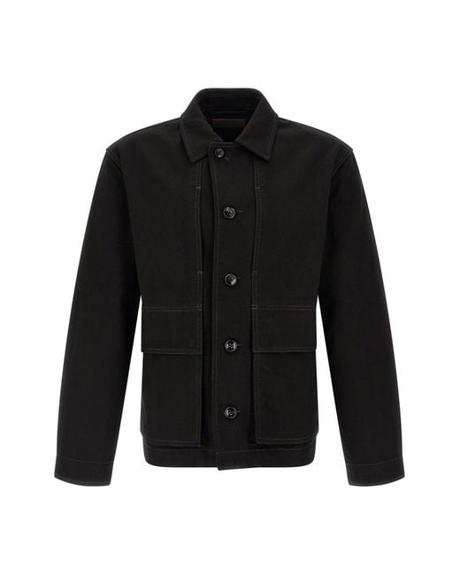 Lemaire Black 'boxy' Jacket for men