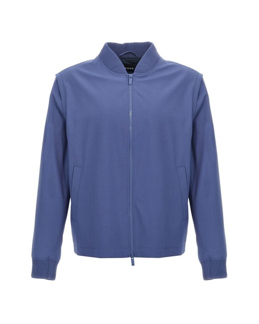 Boss Jacke "Hanry Pad" in Blue für Herren