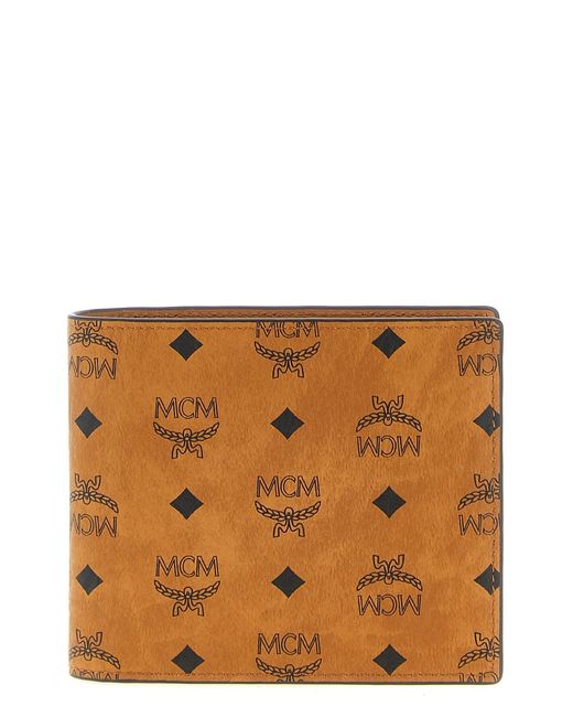 MCM Brown Bifold Wallet for men