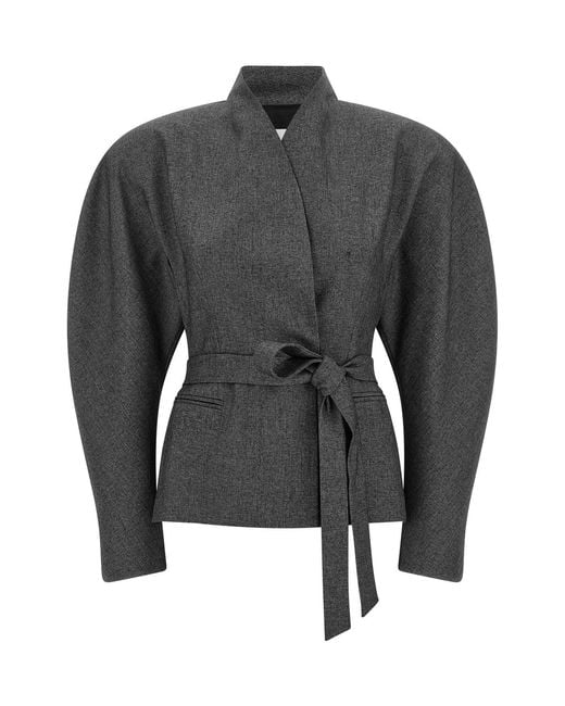 ANDAMANE Black 'margaux' Blazer