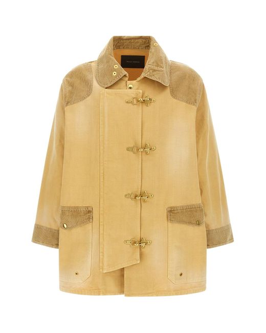 Wales Bonner Yellow 'sierra' Coat for men
