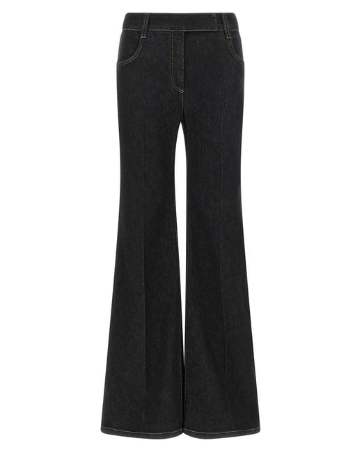 Brunello Cucinelli Black Flared Leg Jeans