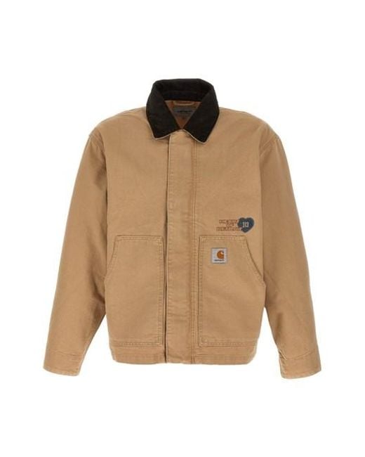 Carhartt Natural 'og Arcan Graphic Dearborn' Jacket for men