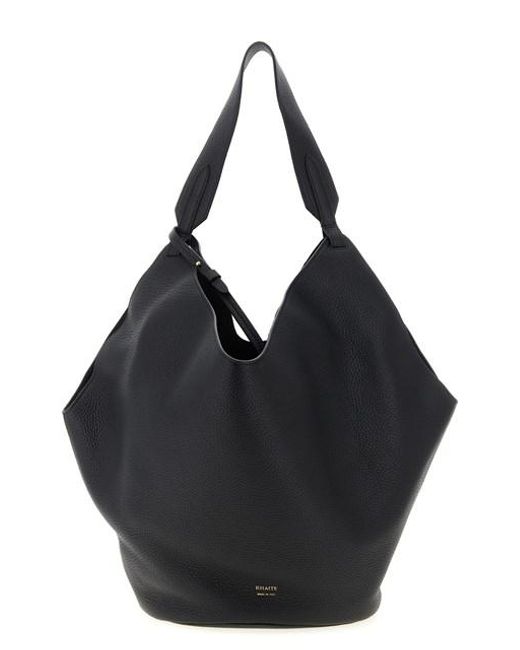 Shopping 'Lotus Medium' di Khaite in Black