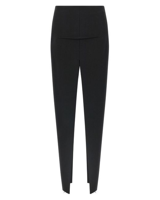 Rick Owens Black Sliced' Skirt