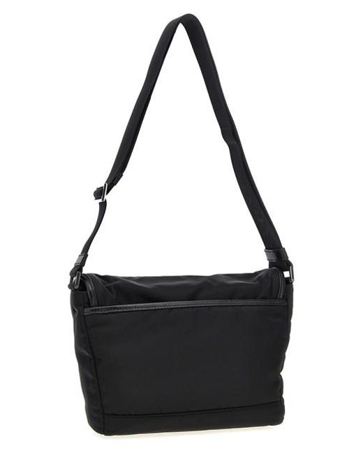 Tracolla Re-Nylon di Prada in Black da Uomo