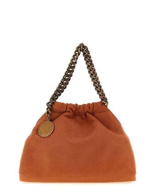Stella McCartney Brown 'falabella Mini Drawstring' Crossbody Bag