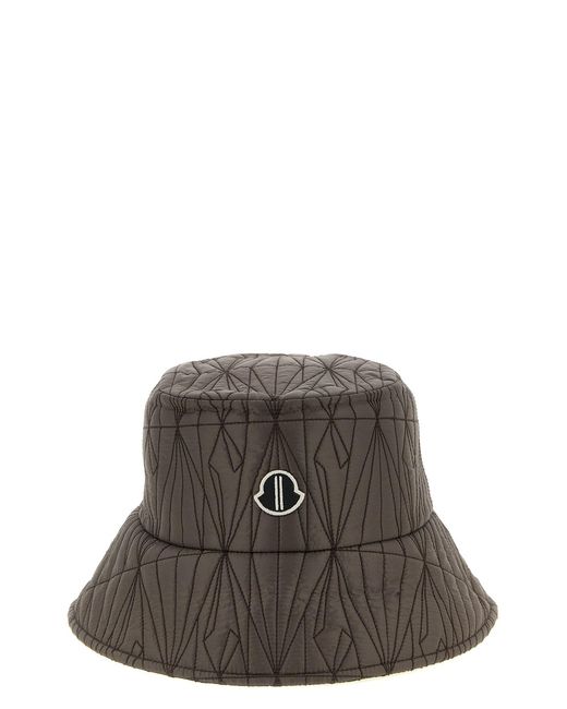 Rick Owens Brown Bucket Hat Moncler +