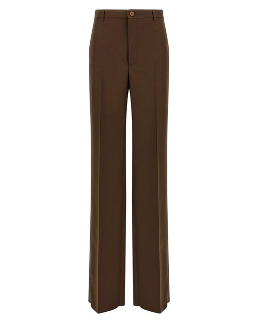 Gucci Brown Tailored Trousers