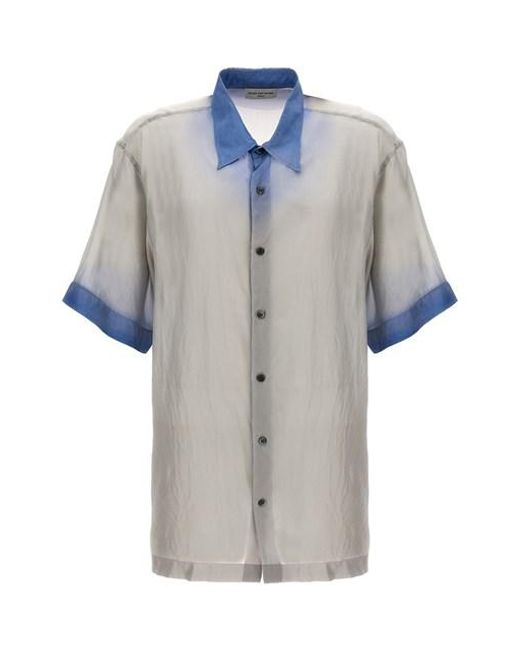Dries Van Noten Blue 'cassidye' Shirt for men