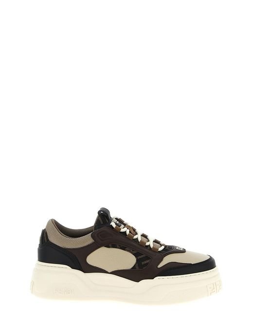 Fendi Natural Sneakers for men