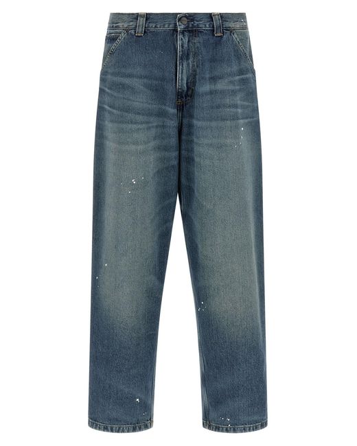 Carhartt Blue 'og Single Knee' Pants for men