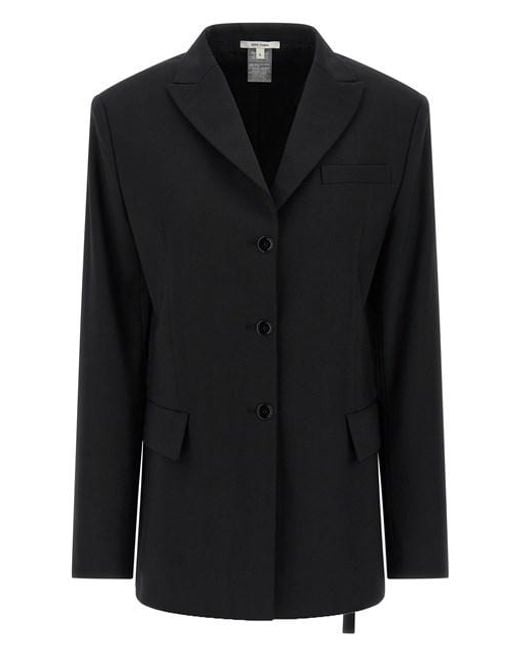 Nensi Dojaka Black Belt Blazer