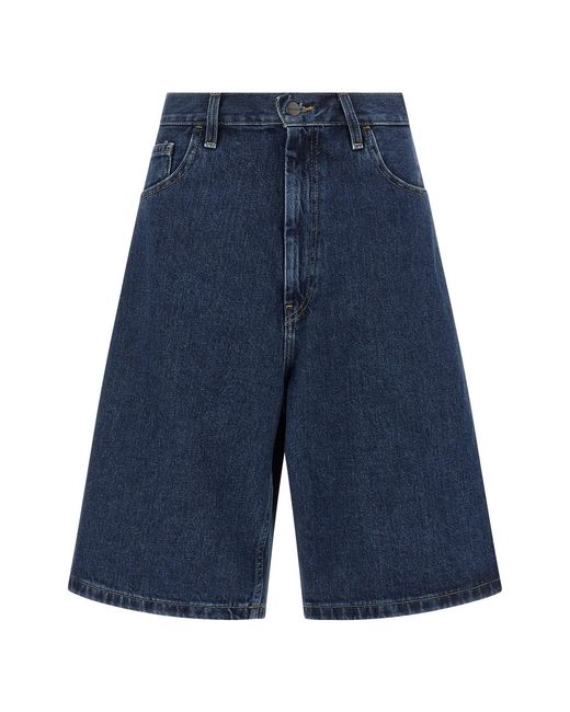 Carhartt Blue 'brandon' Bermuda Shorts
