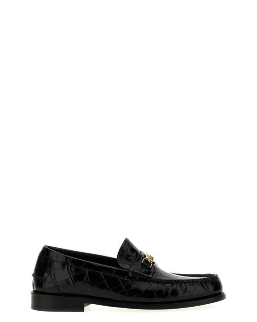 Versace Black 'Medusa '95' Loafers for men