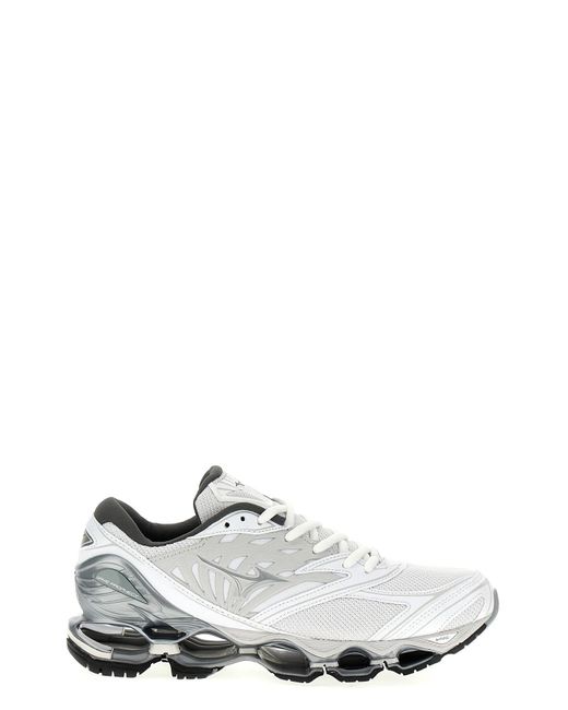 Mizuno White 'wave Prophecy Ls' Sneakers for men
