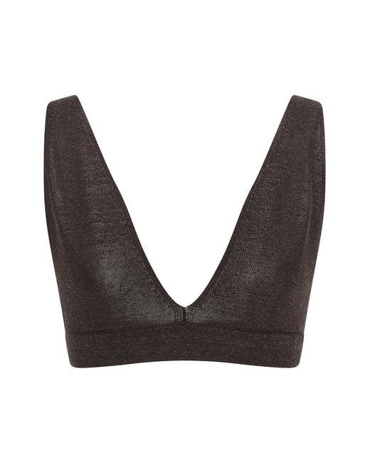 P.A.R.O.S.H. Black 'baby Girl' Bra