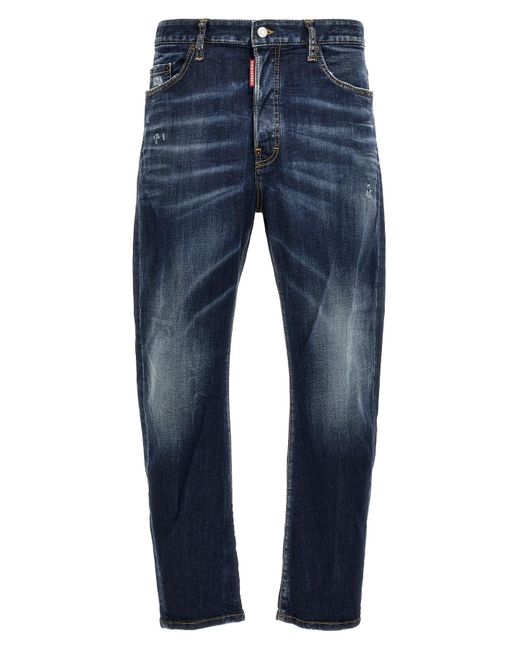 DSquared² Blue 'bro' Jeans for men