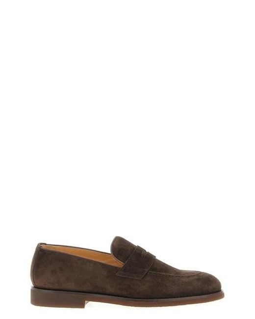 Mocassino 'Penny Loafer' di Brunello Cucinelli in Brown da Uomo