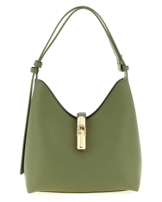 Furla Green ' Goccia' Small Shoulder Bag