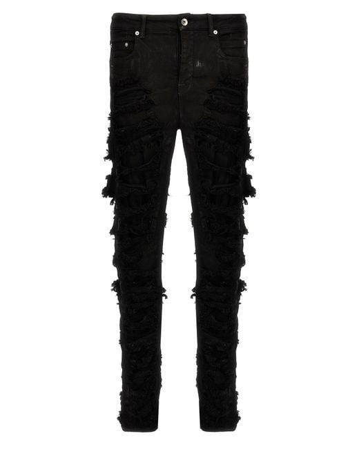 Rick Owens Jeans "Detroit Cut" in Black für Herren