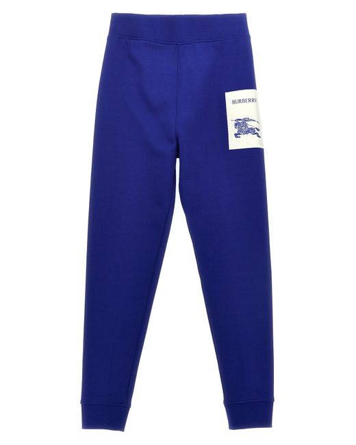 Burberry Blue 'sidney' Joggers for men
