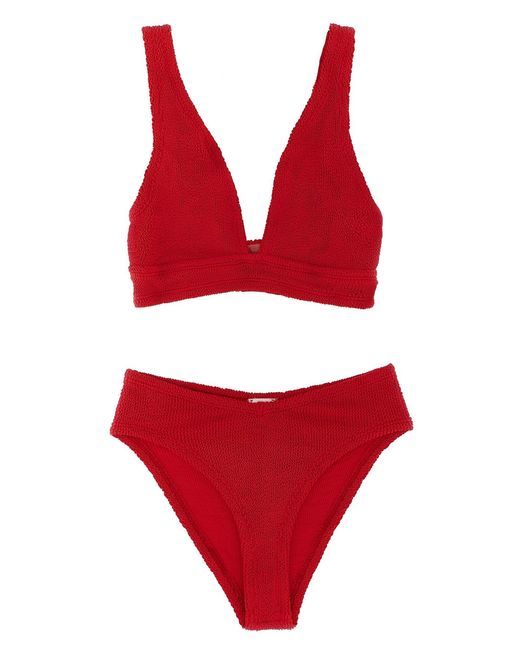 Hunza G Red 'angel' Bikini