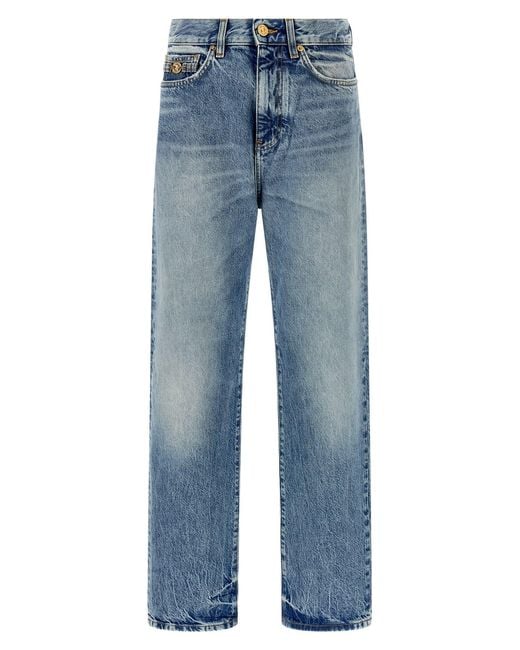 Versace Blue 'medusa Biggie' Jeans for men
