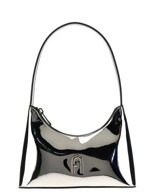 Furla Black 'diamante Mini' Shoulder Bag for men