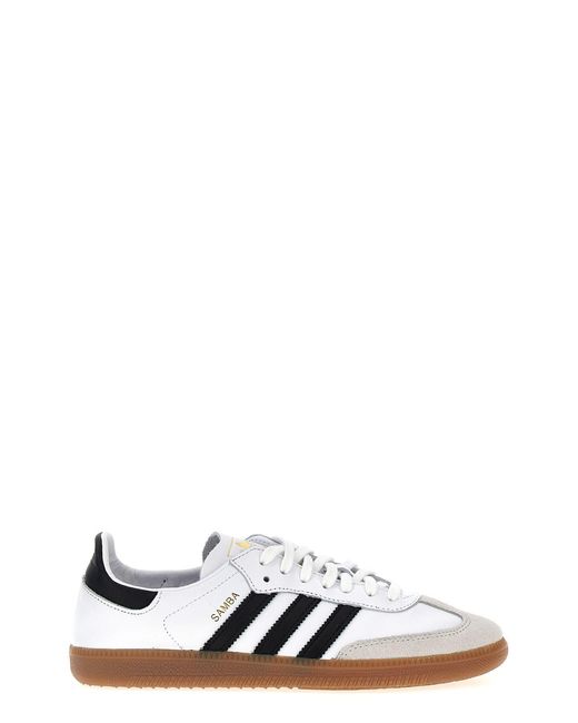 Adidas Originals White 'samba Decon' Sneakers for men