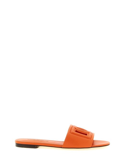 Dolce & Gabbana Pink 'bianca' Slide