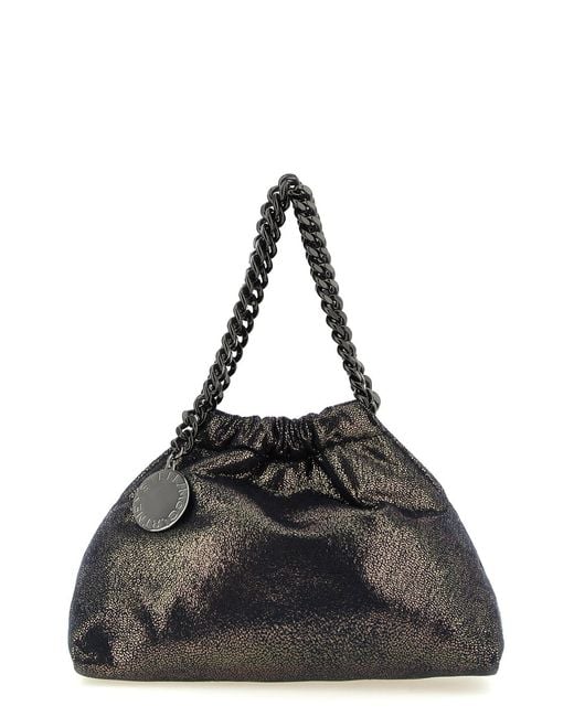 Stella McCartney Black 'falabella Mini Drawstring' Crossbody Bag