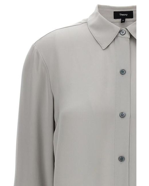 Camicia 'N Straight' di Theory in Gray