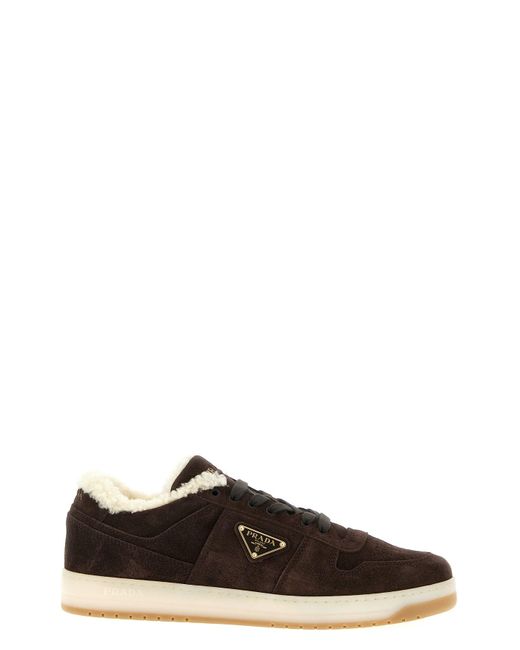 Prada Black 'downtown' Sneakers for men