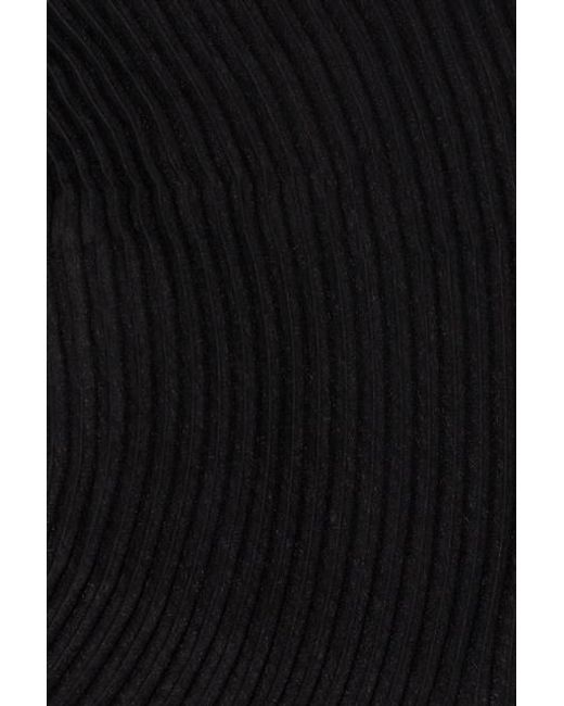 Stola 'Double Pleats' di Issey Miyake in Black
