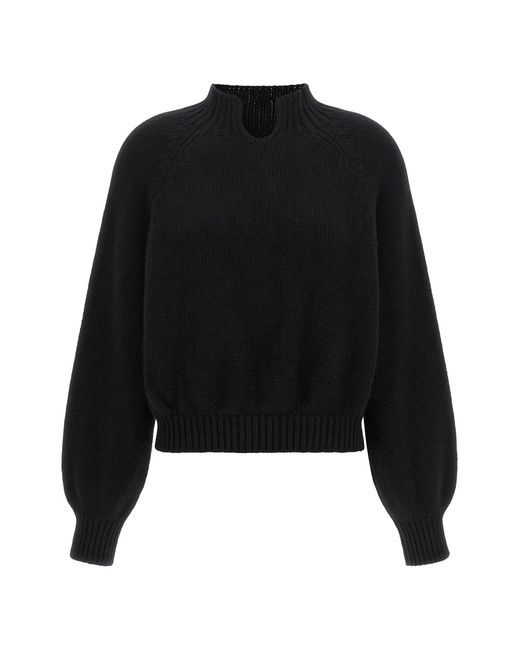 Khaite Black Pullover "Cain"