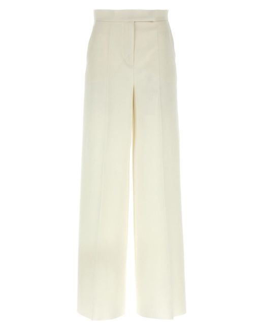 Max Mara White Hose "Ninfa"
