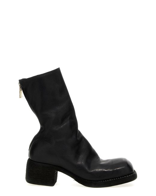 Guidi Black '9088' Ankle Boots