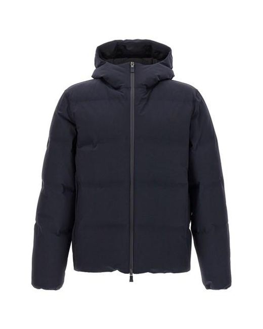 Herno Blue 'new Impact' Down Jacket for men