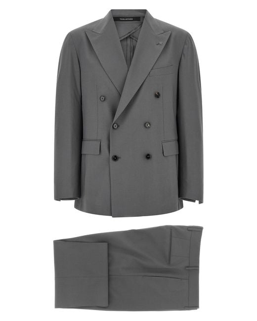 Tagliatore Gray 'new York' Dress for men