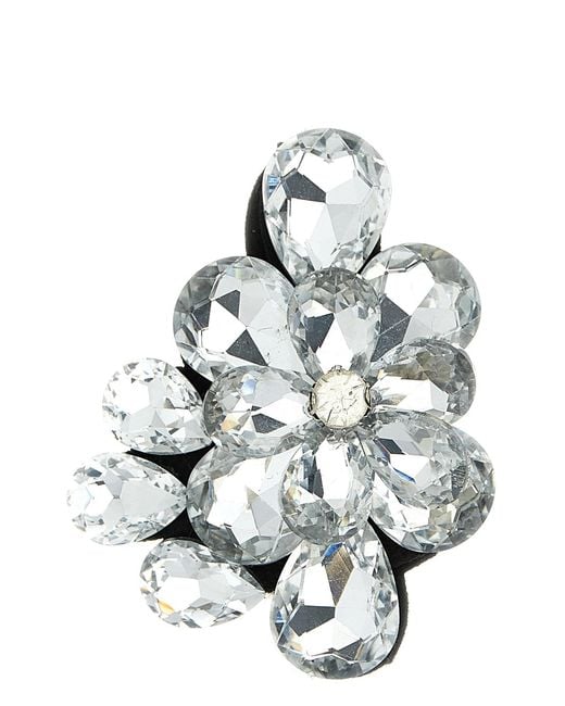 Le twins Multicolor 'crystal' Brooch