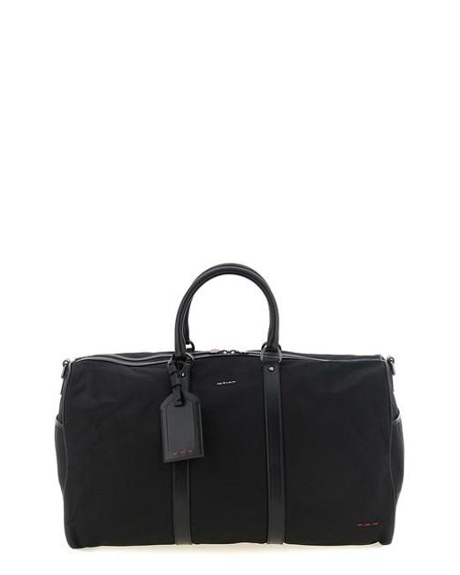 Borsone 'Weekend' di Kiton in Black da Uomo