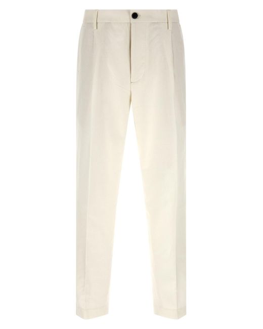 Department 5 White 'gin' Pants for men