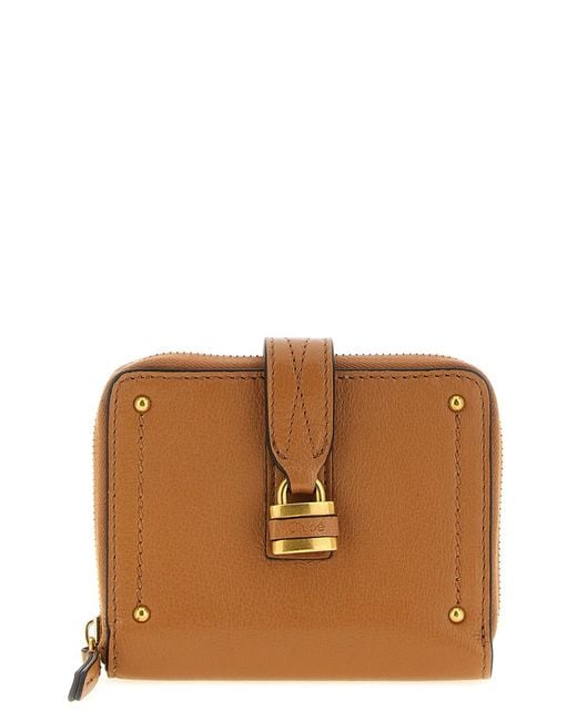 Chloé Brown Medium 'paddington' Wallet