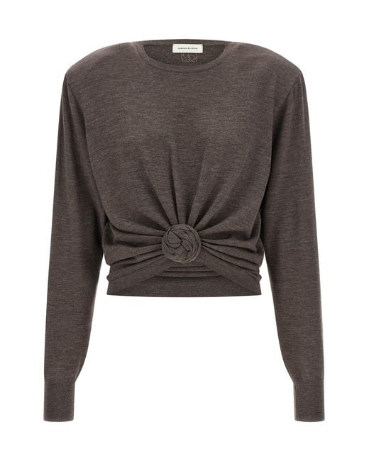 Magda Butrym Black '31' Sweater