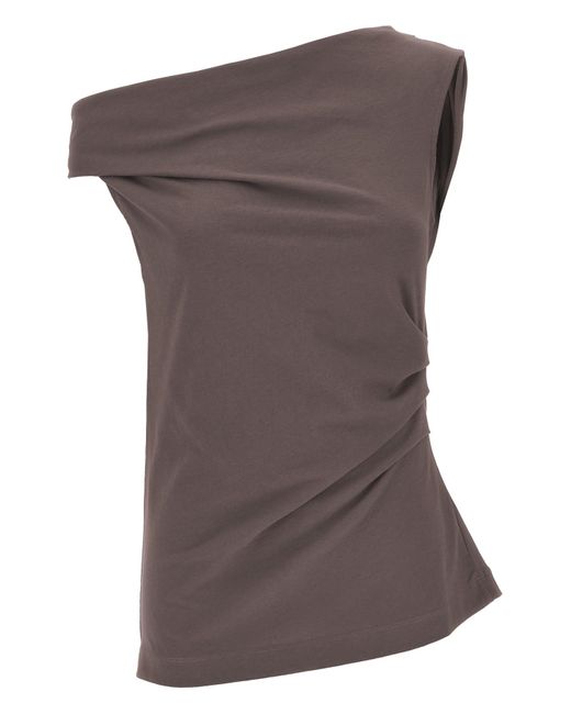 Dries Van Noten Brown Top "Henray"