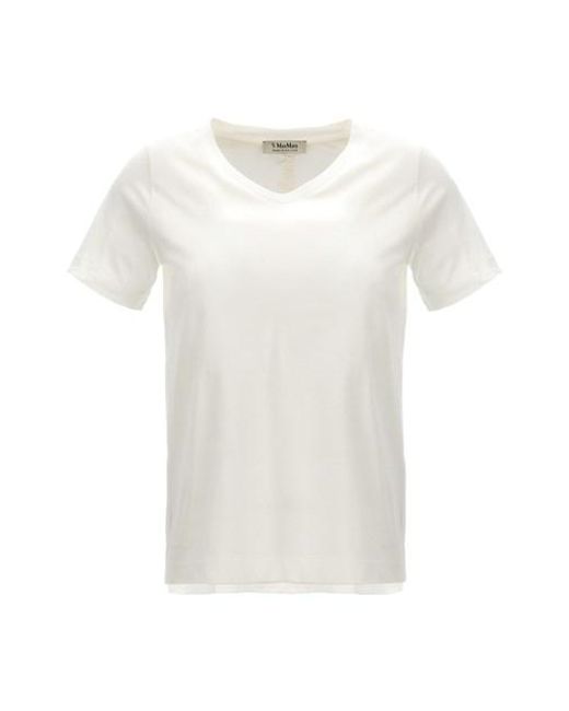 T-shirt 'Quito' di Max Mara in White