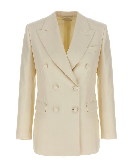 Brioni Natural 'flavia' Blazer